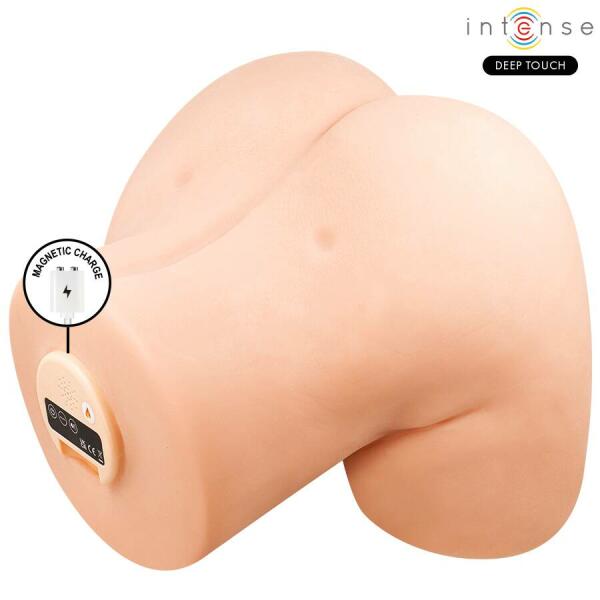 INTENSE DEEP TOUCH - JULIA VAGINAL MASTURBATOR WITH SUCTION, HEAT, VIBRATION AND VOICE EFFECTS WITH REMOTE CONTROL 9 KG