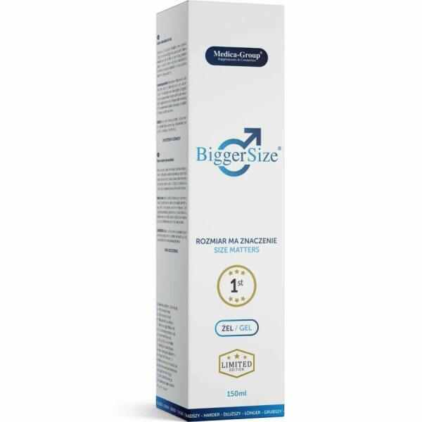 MEDICA GROUP - BIGGER SIZE INTIMATE GEL FOR MEN 150 ML