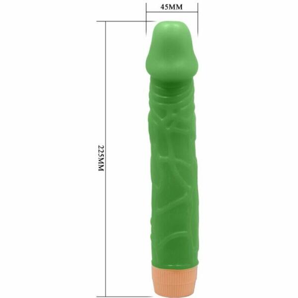 BAILE - BILL REALISTIC VIBRATOR 22.5 CM GREEN