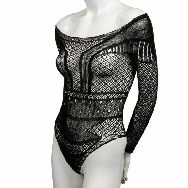 CALEXOTICS - SCANDAL SHOULDER BODY SUIT ONE SIZE