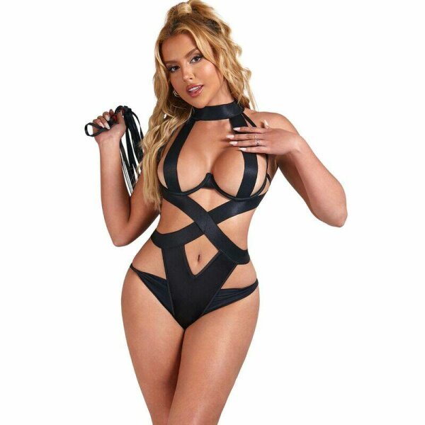 SUBBLIME - BODY HALTER SEXY CON ARNES NEGRO