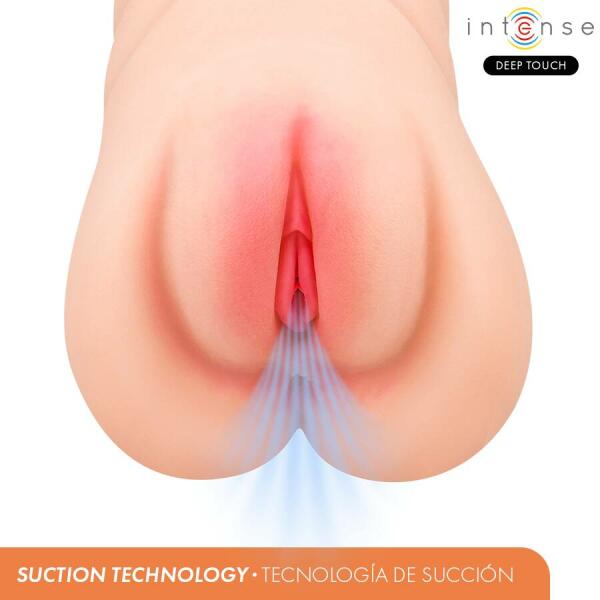 INTENSE DEEP TOUCH - KRISTA VAGINAL MASTURBATOR WITH SUCTION, VIBRATION AND VOICE EFFECT 1.2 KG
