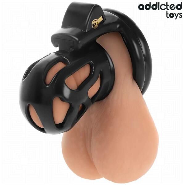 ADDICTED TOYS LOCKED - SILENT KEEP PENIS CAGE 7.5 CM