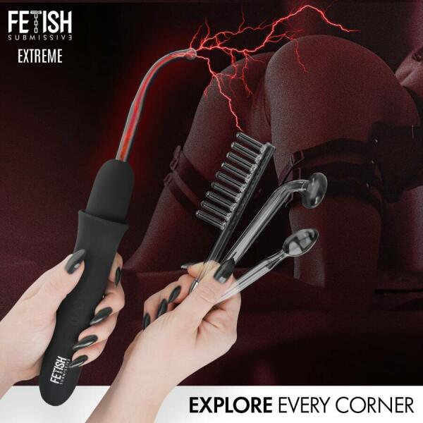 FETISH SUBMISSIVE - HIGH FREQUENCY ELECTROSTIMULATION WAND