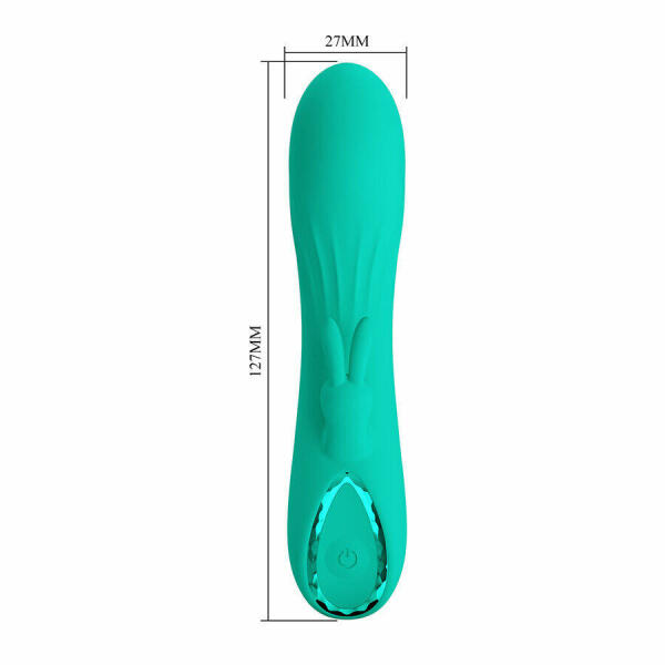 PRETTY LOVE - DJ STICK G-SPOT TURQUOISE VIBRATOR