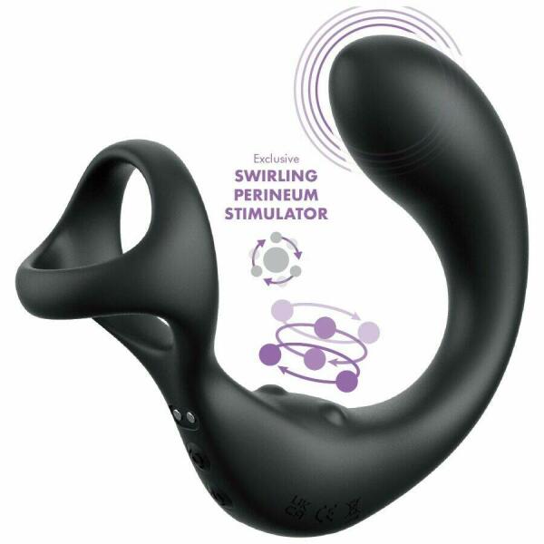 ANAL FANTASY ELITE COLLECTION - VIBRATING ANAL MASSAGER WITH REMOTE CONTROL