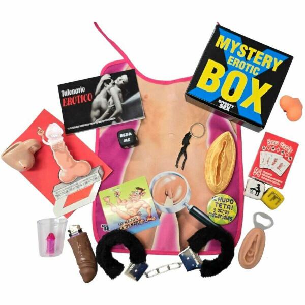 DIABLO PICANTE - MYSTERY EROTIC BOX FOR HIM 15 X 15