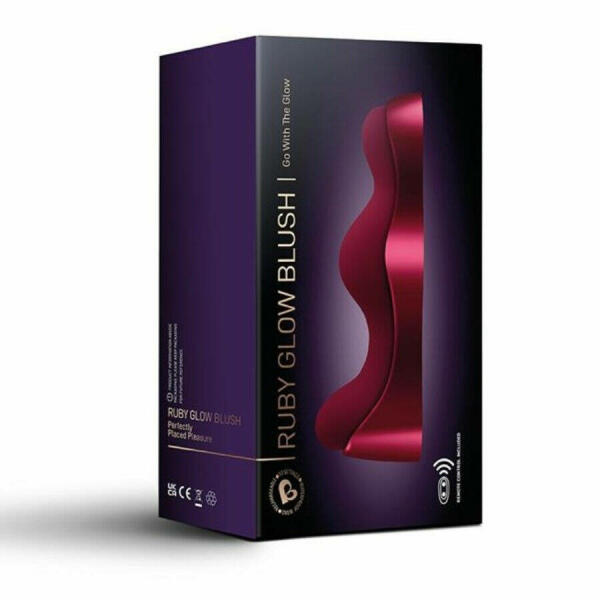 ROCKS- OFF - RUBY GLOW BLUSH RED G-SPOT VIBRATOR