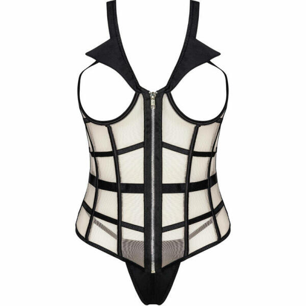 LIVCO CORSETTI FASHION - LAURA LC 20215 CORSET + THONG L/XL