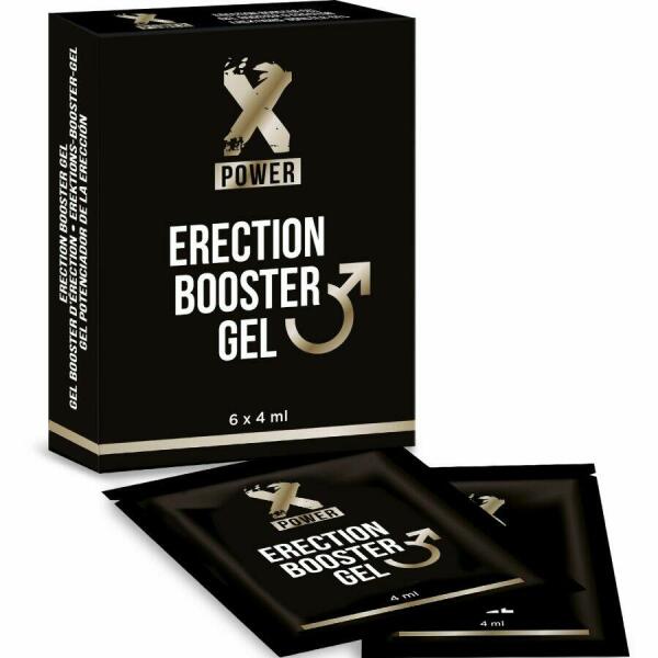 XPOWER - ERECTION BOOSTER GEL 6 X 4 ML