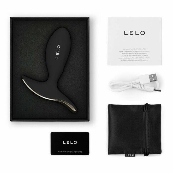 LELO - SURFER 2 UNISEX ANAL VIBRATING PLUG BLACK