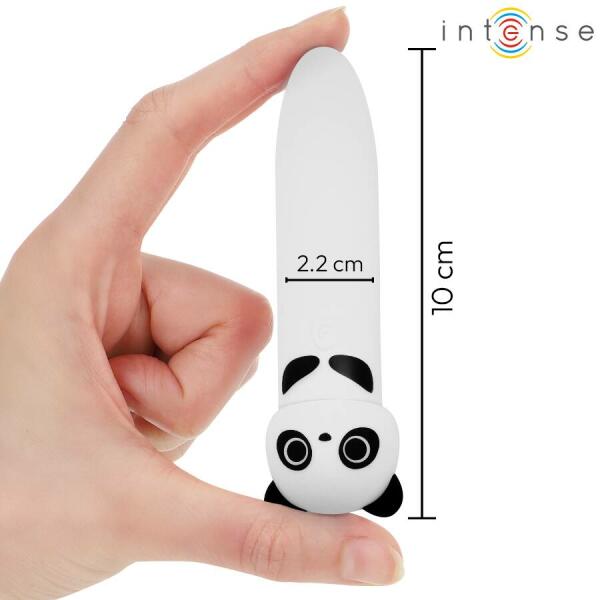 INTENSE - POH PANDA VIBRATING BULLET USB RECHARGEABLE 10 X 2.2 CM