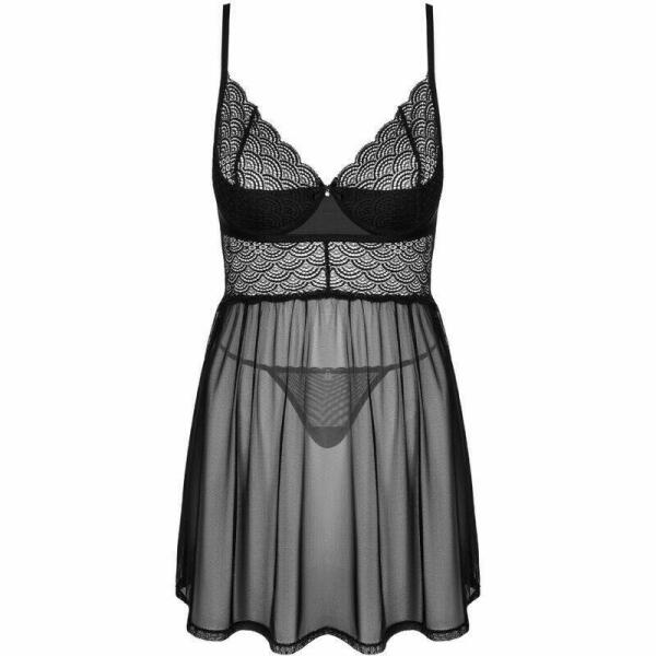 OBSESSIVE - CHEMERIS SET BADYDOLL & TANGA XS/S