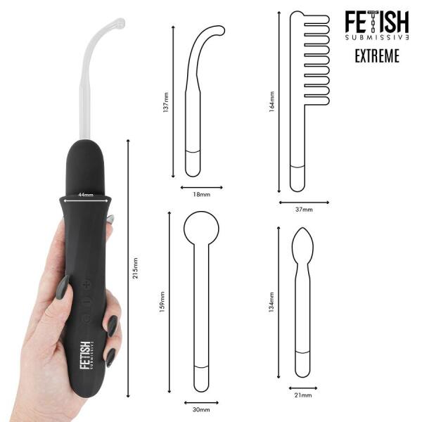 FETISH SUBMISSIVE - HIGH FREQUENCY ELECTROSTIMULATION WAND