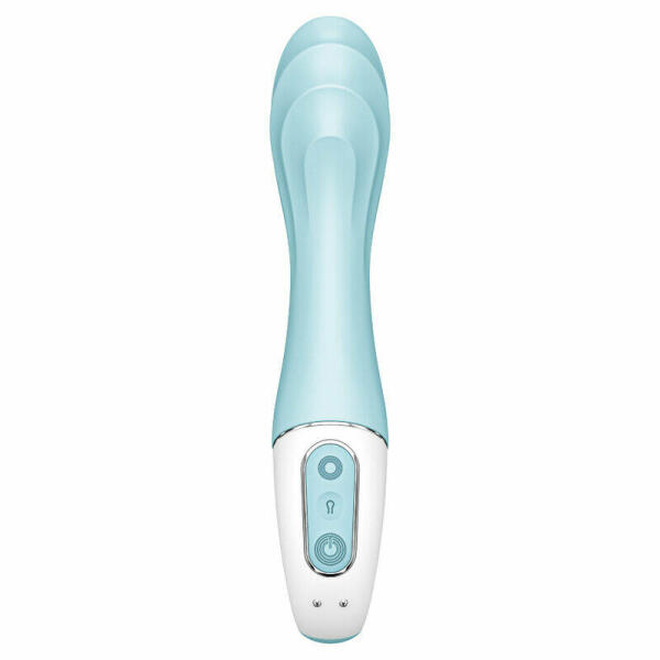 SATISFYER - AIR PUMP VIBRATOR 5+ INFLATABLE G-SPOT VIBRATOR APP BLUE