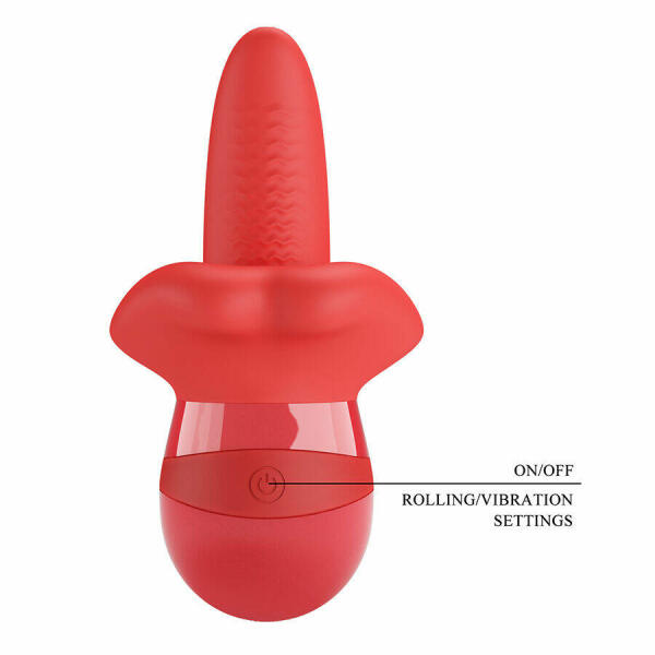 PRETTY LOVE - OBELIA MASTURBATOR TONGUE VIBRATOR WITH ORBITAL MOTION