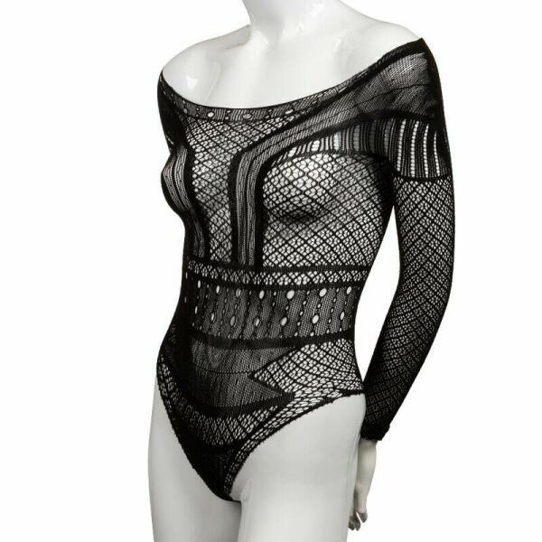 CALEXOTICS - SCANDAL SHOULDER BODY SUIT ONE SIZE