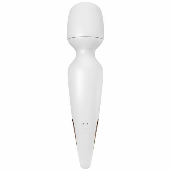 SATISFYER - WAND ERLAND VIBRATING MASSAGER WHITE
