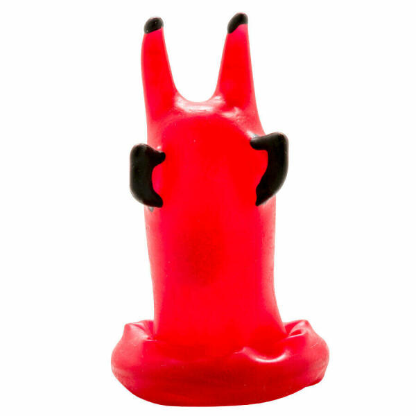 CONDOMERIE - HANDPAINTED NOVELTY CONDOMS RED DEVIL