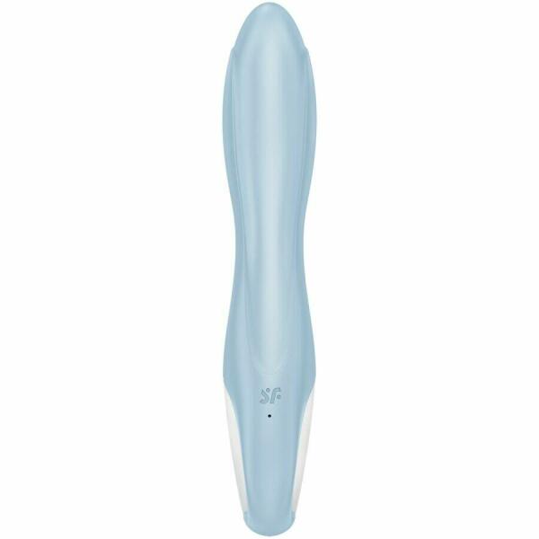 SATISFYER - AIR PUMP BUNNY 1 INFLATABLE RABBIT VIBRATOR BLUE