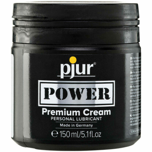 PJUR - POWER PREMIUM CREAM PERSONAL LUBRICANT 150 ML