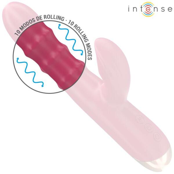 INTENSE - CHLOE MULTIFUNCTION VIBRATOR 3 IN 1 RED