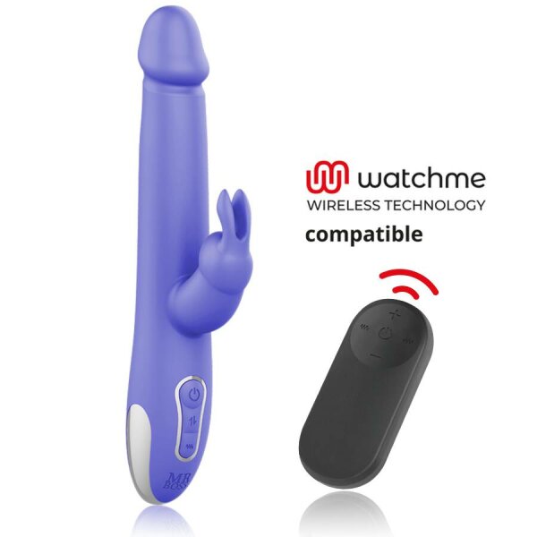 MR BOSS - ARTURO VIBRATOR & ROTATOR + WATCHME REMOTE CONTROL