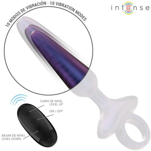 INTENSE - MARLON VIBRATING ANAL PLUG MODEL 4 REMOTE CONTROL