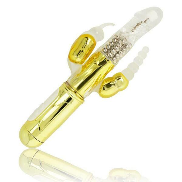 OHMAMA - VIBRADOR MULTIFUNCIONAL GOLDEN