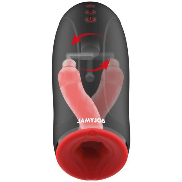 JAMYJOB - SWING-R HEATING EFFECT, SWING TECH AND VIBRATION MASTURBATOR
