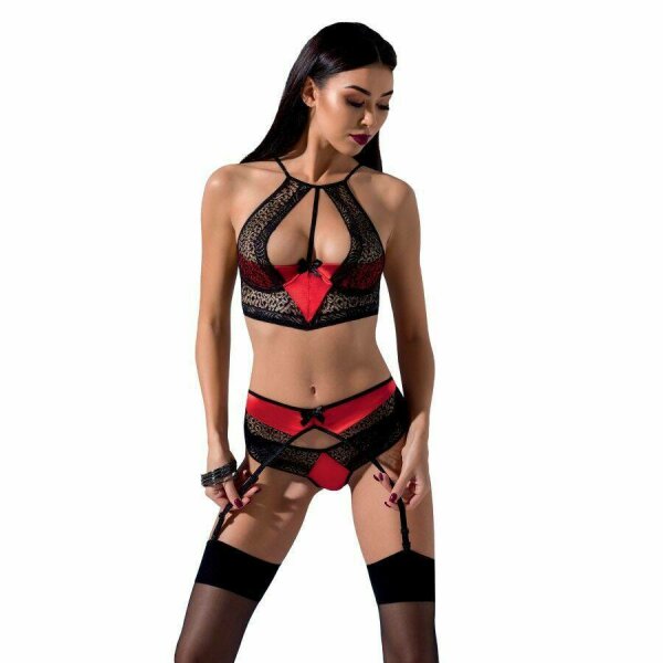 PASSION - WOMAN SCARLET SET ROJO