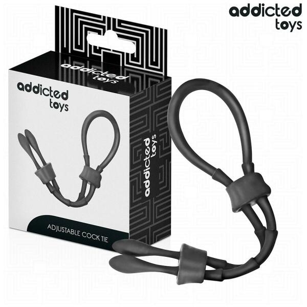 ADDICTED TOYS - ADJUSTABLE SILICONE ROPE FOR THE PENIS
