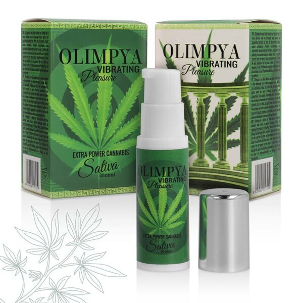 OLIMPYA - VIBRATING PLEASURE EXTRA SATIVA CANNABIS