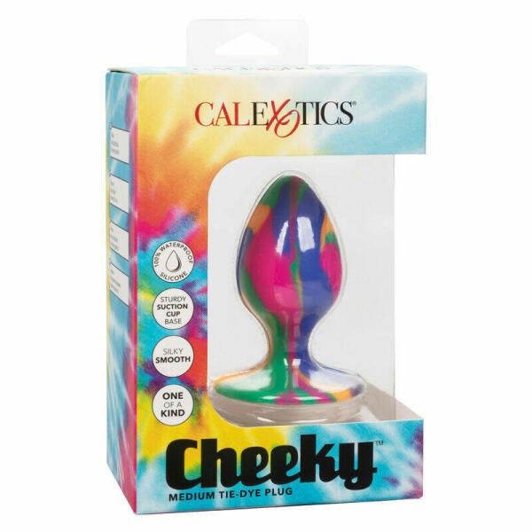 CALEXOTICS - CHEEKY MEDIUM TIE-DYE PLUG ANAL