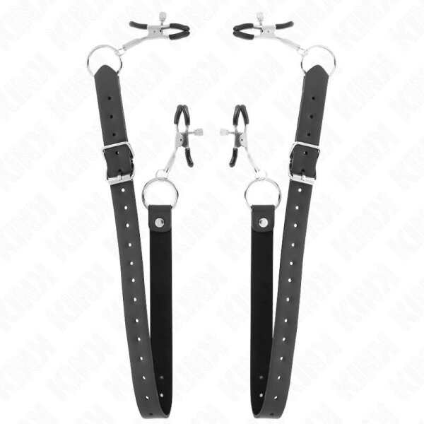 KINK - 4 CLIT CLAMPS ADJUSTABLE 34-48 CM