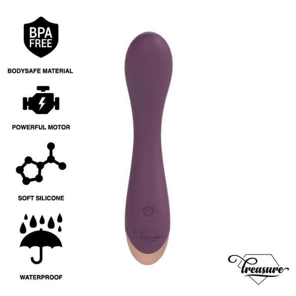 TREASURE - HANSEL G-SPOT VIBRATOR COMPATIBLE CON WATCHME WIRELESS TECHNOLOGY