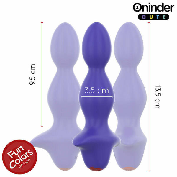 ONINDER CUTE - LOVE BUTT VIBRATING ANAL PLUG DILATOR - FREE WORLDWIDE APP
