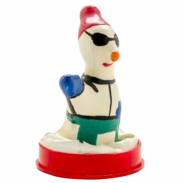 CONDOMERIE - HANDPAINTED NOVELTY CONDOMS SNOWBOARDER XL