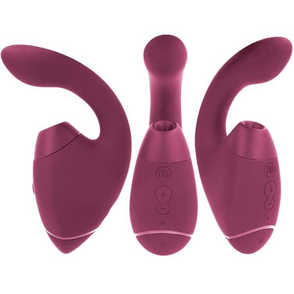WOMANIZER - DUO NEXT DUAL CLITORAL & G-SPOT STIMULATOR DUSKY PINK