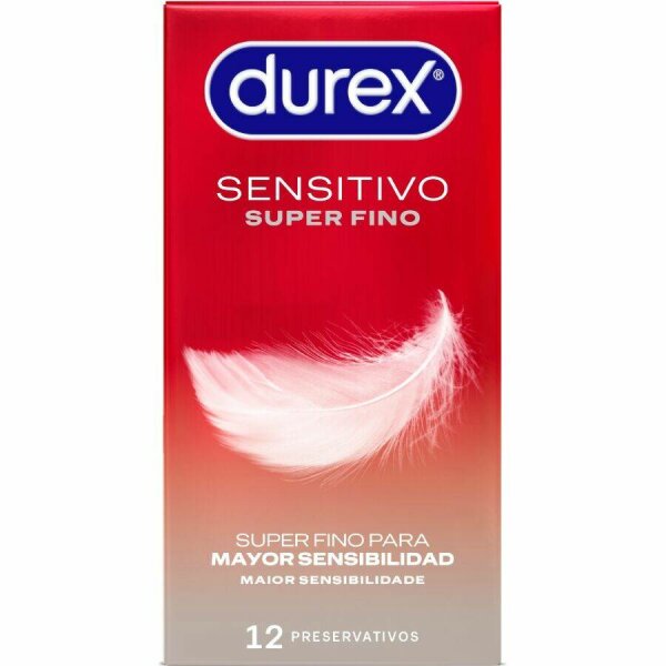 DUREX - SUPER THIN SENSITIVE 12 UNITS