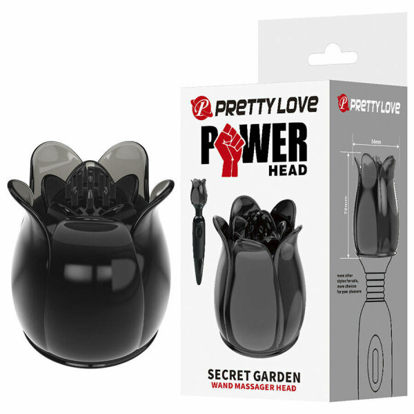 PRETTY LOVE - SECRET GARDEN BLACK MASSAGE HEAD