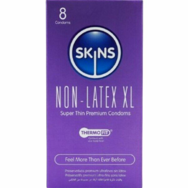 SKINS - LATEX-FREE CONDOMS XL PACK OF 4