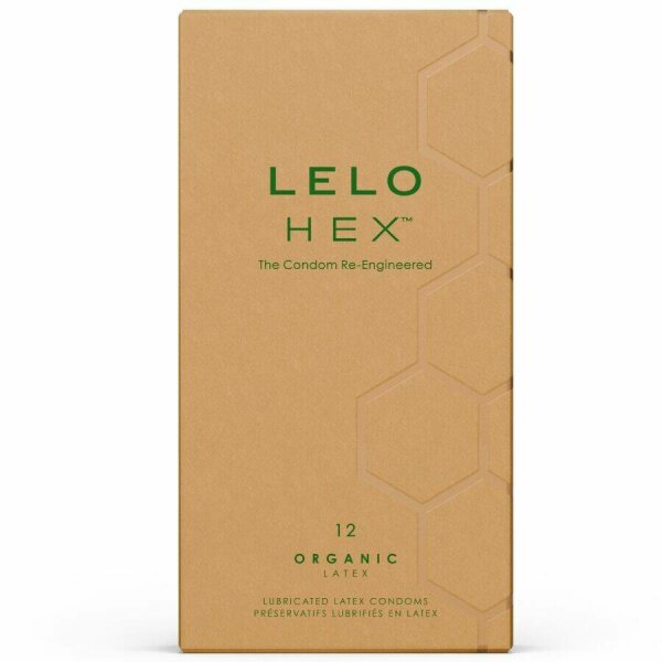 LELO - HEX ORGANIC CONDOM BOX 12 UNITS
