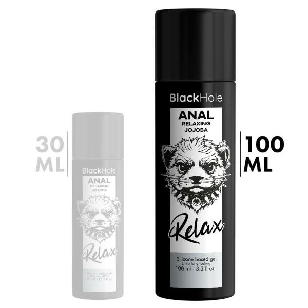 BLACK HOLE - ANAL RELAXING JOJOBA RELAX SILICONE BASE 100 ML