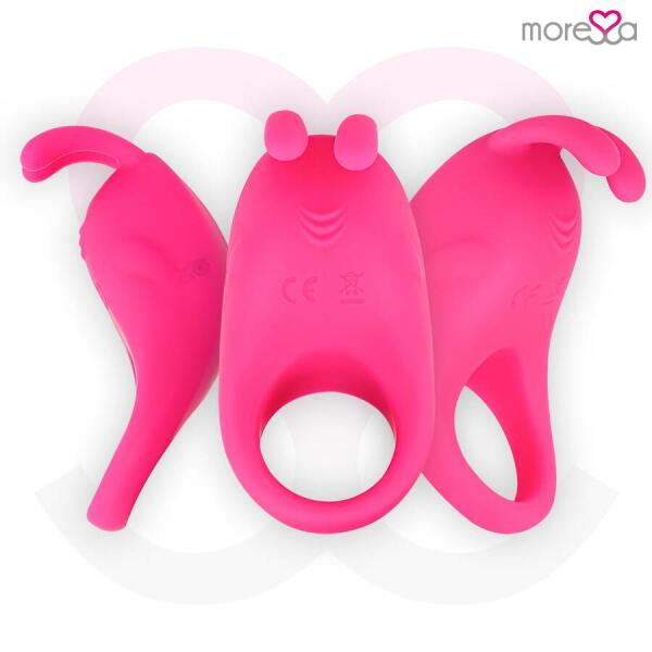 MORESSA - BRAD PREMIUM SILICONE RECHARGEABLE PINK