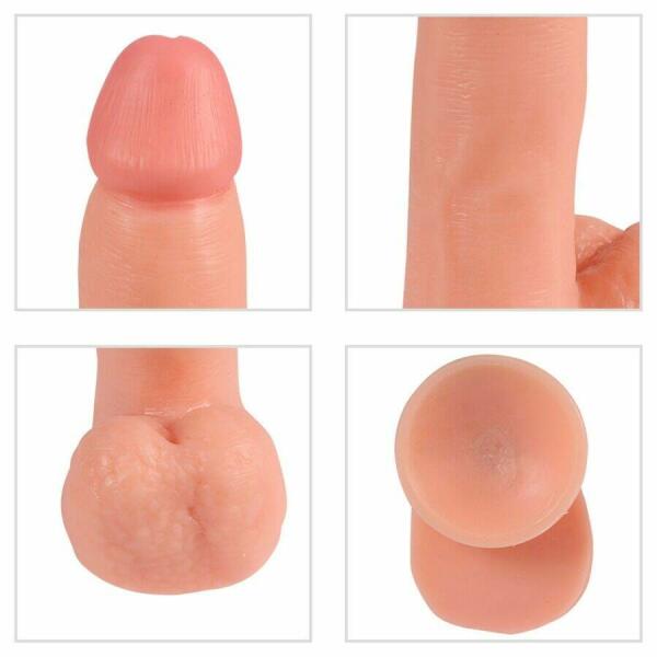 SHEQU - PHANTOM VIBRATING DILDO WITH REMOTE CONTROL 20 CM