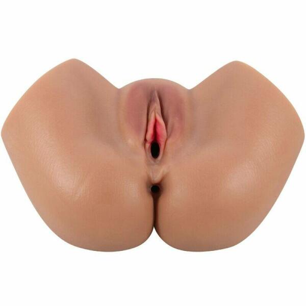 CRAZY BULL - HAILEY VIBRATOR BUTT WITH REALISTIC VAGINA AND ANUS CONTROL REMOTO