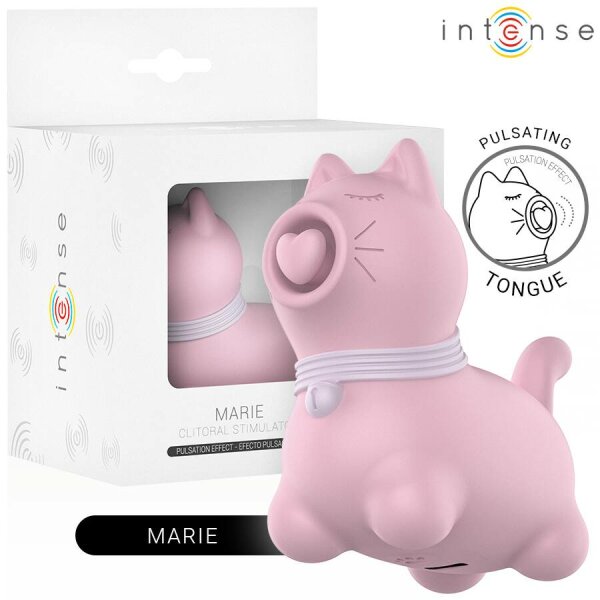 INTENSE - MARIE PINK PULSATION EFFECT TONGUE STIMULATOR