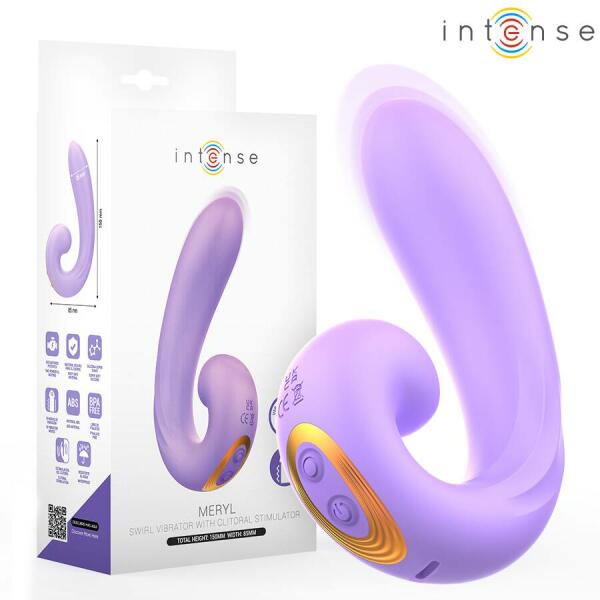 INTENSE - MERYL DOUBLE VIBRATION CLITORIS STIMULATOR