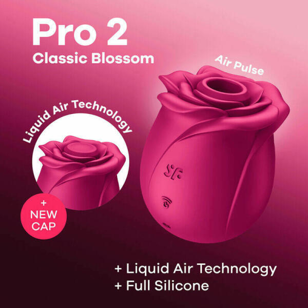 SATISFYER - AIR PULSE PRO 2 CLASSIC BLOSSOM VIBRADOR